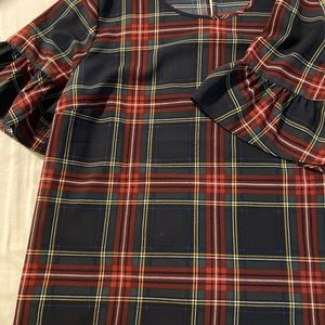 Jcrew Plaid Blouse